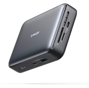 POWEREXPAND ANKER THUNDERBOLT 3 DOCK 7-EN-1 Gris