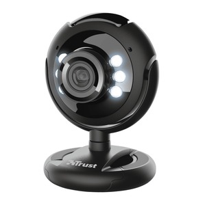 WEBCAM SPOTLIGHT PRO TRUST  Noir