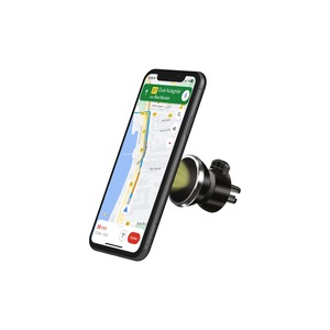 Support voiture 360 magnétique avec rotule Noir