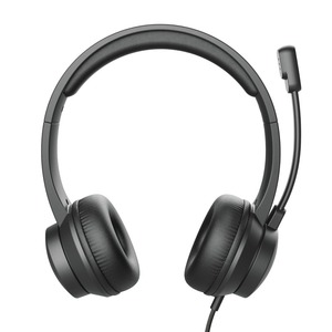 CASQUE-MICRO RYDO TRUST USB POUR ORDINATEUR Noir