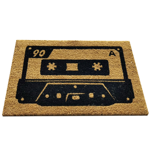PAILLASSON COCO CASSETTE 40X60CM LOVE THAT RECORD