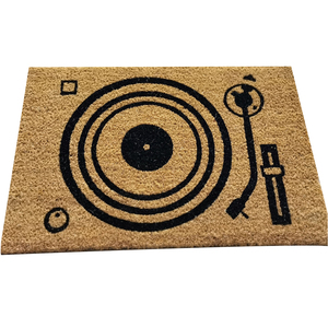 PAILLASSON COCO PLATINE VINYLE 40X60CM LOVE THAT RECORD