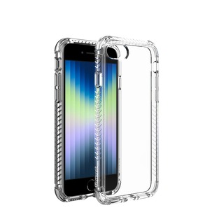 COQUE CRYSTAL RENFORCEE 3M IPHONE SE/8/7/6S/6 MUVIT FOR FRANCE Transparent