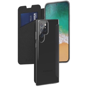  FOLIO CASE TRANSPARENT MUVIT FOR FRANCE SAMSUNG GALAXY S22 ULTRA