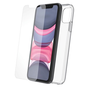 STARTER PACK COQUE SOUPLE + VERRE TREMPE MYWAY IPHONE 11