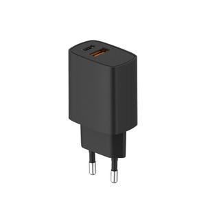 MYWAY CHARGEUR SECTEUR GAN 20W USB-C + 18W USB-A Noir
