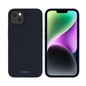COQUE SMOOTHIE RECYCLEE IPHONE 14 Bleu