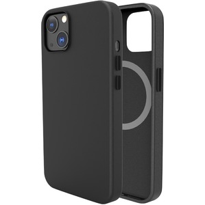 MAG COQUE TOUCHER CUIR IPHONE 14 Noir