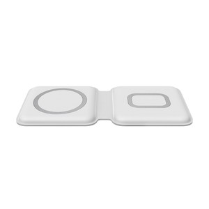 CHARGEUR SANS FIL 2 EN 1 COMPATIBLE MAGSAFE TIGER POWER Blanc