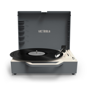 RE-SPIN PLATINE VINYLE ECO CONCUE Gris