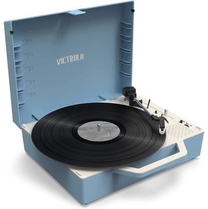RE-SPIN PLATINE VINYLE ECO CONCUE Bleu