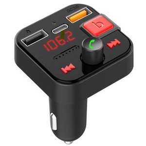 MUVIT TRANSMETTEUR FM BLUETOOTH 5 EN 1 Noir