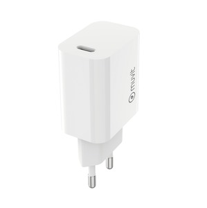 CHARGEUR SECTEUR PD 20W USB-C Blanc