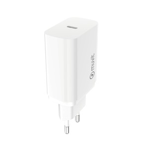 CHARGEUR SECTEUR PD 30W USB-C BLANC Blanc