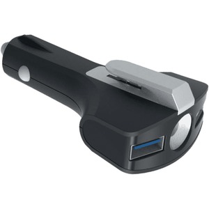 CHARGEUR ALLUME CIGARE QUICK CHARGE QC POWERBANK SAFETY 6 EN 1 Noir