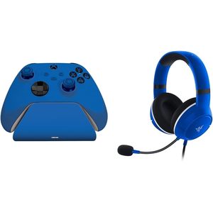 Bundle chargeur de manette XBOX et casque KAIRA Bleu