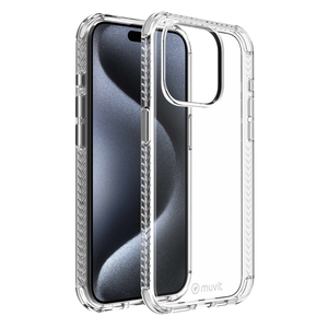 COQUE TRANSPARENTE RENFORCEE 3M IPHONE 15 PRO Transparent