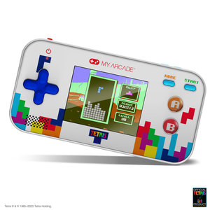 Gamer V Classic Tetris Gris