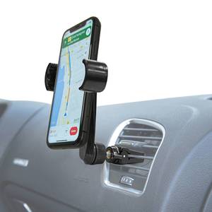 SUPPORT VOITURE GRIP 360+ GRILLE DEPORTE MOBILES 80MM Noir