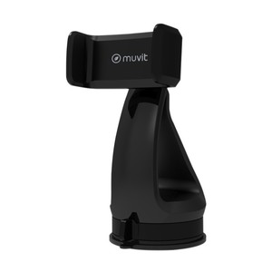 SUPPORT VOITURE BOARD 360 ET PARE-BRISE MOBILES 80MM Noir