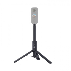 2-in-1 Invisible Selfie Stick + Tripod Noir