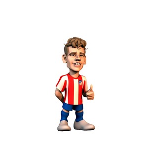 Figurine Foot Blanc / Rouge