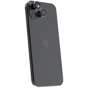 CAMERA RING TRANSPARENT IPHONE 15/15 PLUS Transparent / Noir