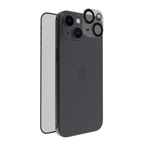 PACK CAMERA LENS VT RECYCLE IPHONE 15 Transparent / Noir