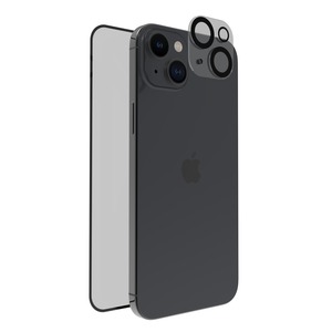 PACK CAMERA LENS VT RECYCLE IPHONE 15 PLUS Transparent / Noir