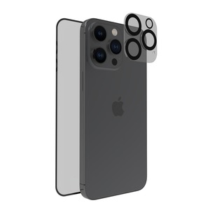 PACK CAMERA LENS VT RECYCLE IPHONE 15 PRO MAX Transparent / Noir