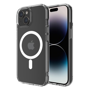 COQUE HYBRID FORCE SNAP (MAGSAFE) IPHONE 15 PLUS Transparent