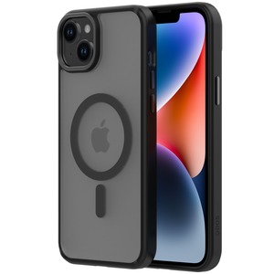 COQUE HYBRID SOFT SNAP (MAGSAFE) IPHONE 15 PLUS Midnight Black
