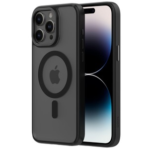 COQUE HYBRID SOFT SNAP (MAGSAFE) IPHONE 15 PRO MAX Midnight Black