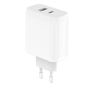 MYWAY CHARGEUR SECTEUR GAN 45W USB-C USB-A Blanc