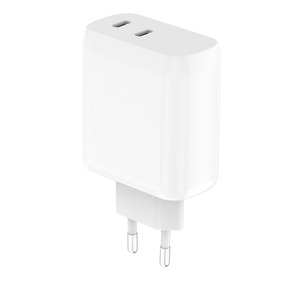 MYWAY CHARGEUR SECTEUR GAN 40W 2 USB-C Blanc