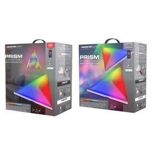 ILLUMINESSENCE BUNDLE SMART PRISM STARTER + 2 PANNEAUX LED 3D Multicouleur