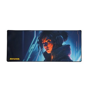 Tapis de souris P0X Noir / Bleu