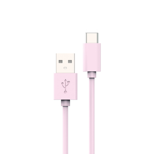 MYWAY CABLE USB-A USB-C 1M Rose