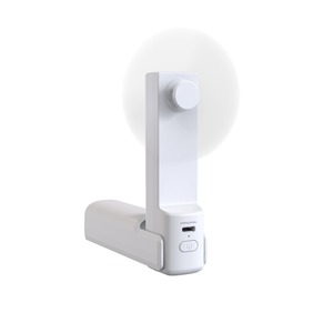 VENTILATEUR POWERBANK LED 3 EN 1 Blanc