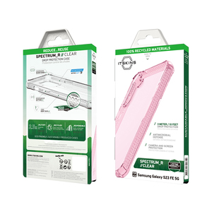 COQUE RENFORCEE 3M SPECTRUMR SAMSUNG GALAXY S23FE 5G Clear pink