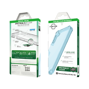COQUE RENFORCEE 3M SPECTRUMR SAMSUNG GALAXY A15 4G/5G Clear blue