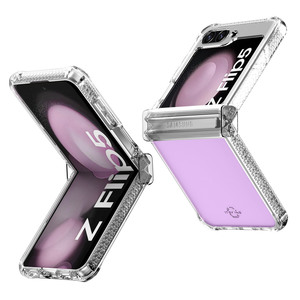 COQUE RENCORCEE 3M HYBRIDR SAMSUNG GALAXY Z FLIP5 Clear