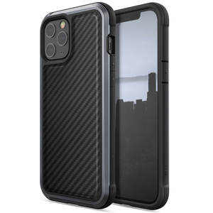 Coque raptic lux pour iphone 12 pro max Carbone noir