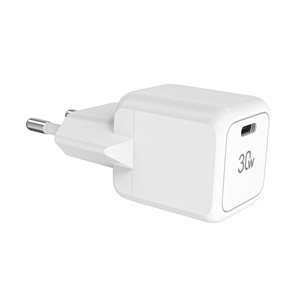 TIGER POWER LITE CHARGEUR SECTEUR GAN 30W USB-C Blanc