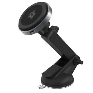 SUPPORT VOITURE CHARGEUR MAGSAFE 15W PARE-BRISE/BOARD Noir