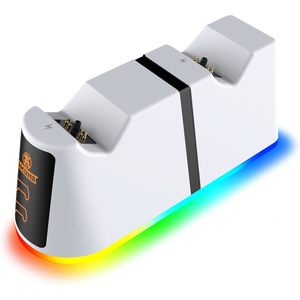 Chargeur PS5 Cyber V01 Blanc