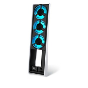Ventilateur PS5 Slim Cyber W02 Noir / Blanc