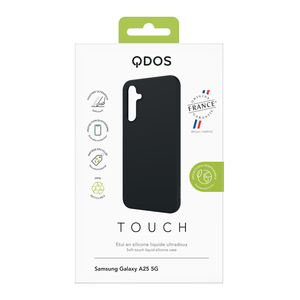COQUE TOUCH FRANCE OFG POUR SAMSUNG GALAXY A25 5G Noir