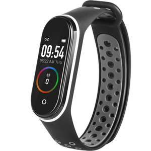 Bracelet connecté sport Abyx Fit Lime Noir