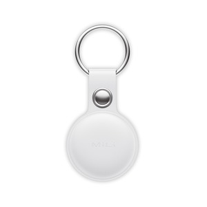 MITAG TRACEUR PORTE CLEF SIMILI CUIR Blanc